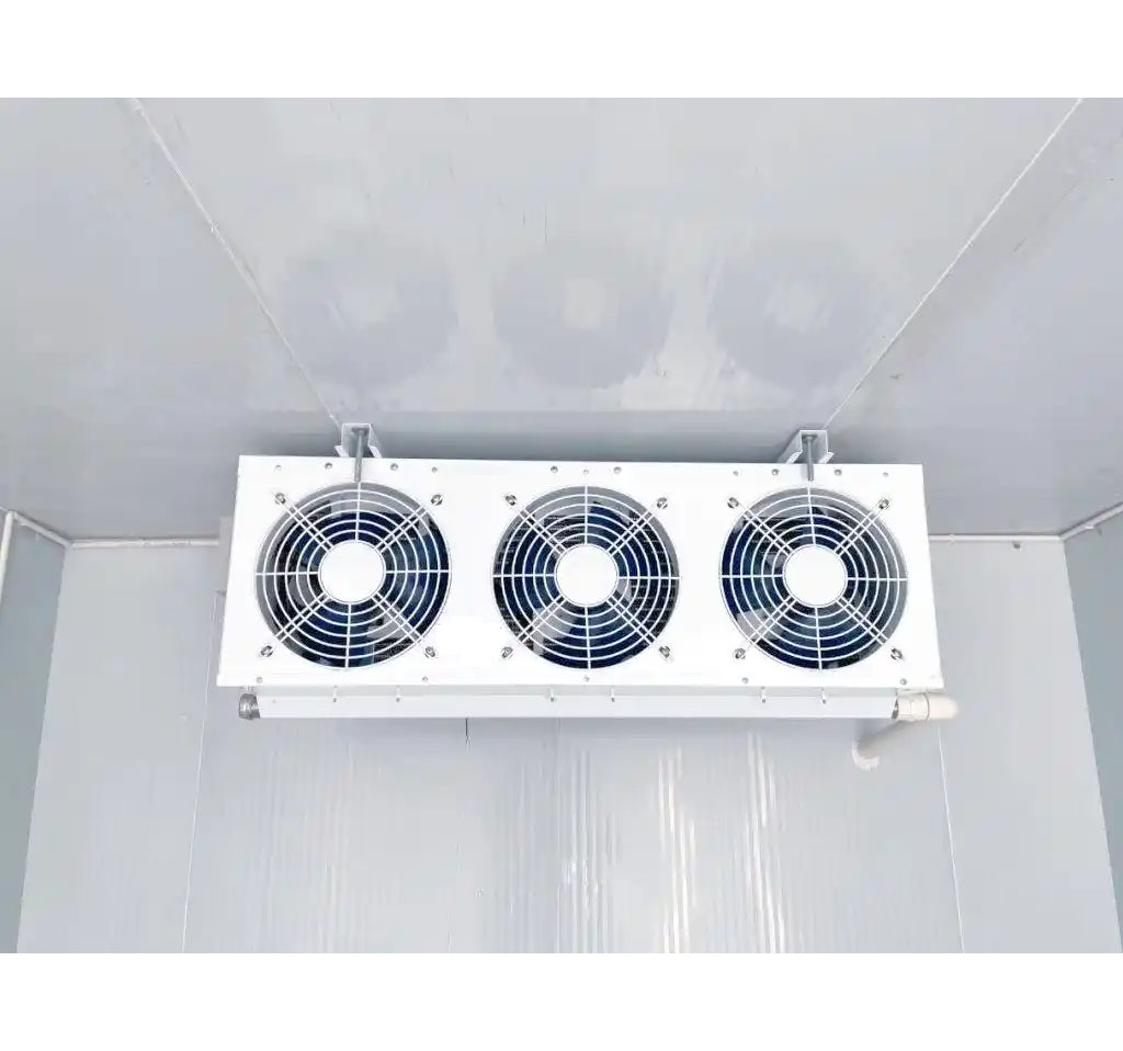 The influence of installation height of cold air fan in cold storage on refrigeration effect